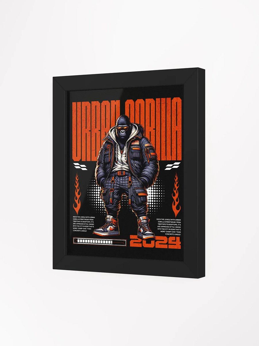 Framed Urban Gorilla Streetwear Poster product image (3)