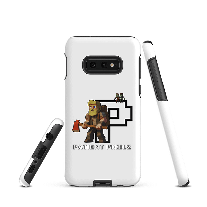 Patient PixelZ P Logo Samsung® Tough Case (White) product image (1)