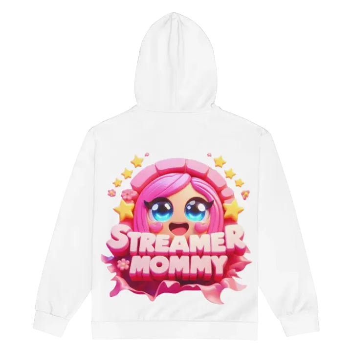 KILLA EMILY STREAMER MOMMY/LOGO ZIP UP HOODIE product image (2)