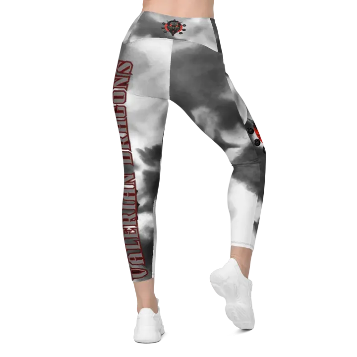 RAIN CLOUD demon soul square up women's pocket leggings product image (2)