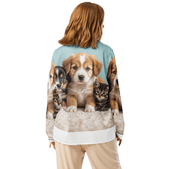 Paws and Play Long Sleeve Pajama Top product image (2)