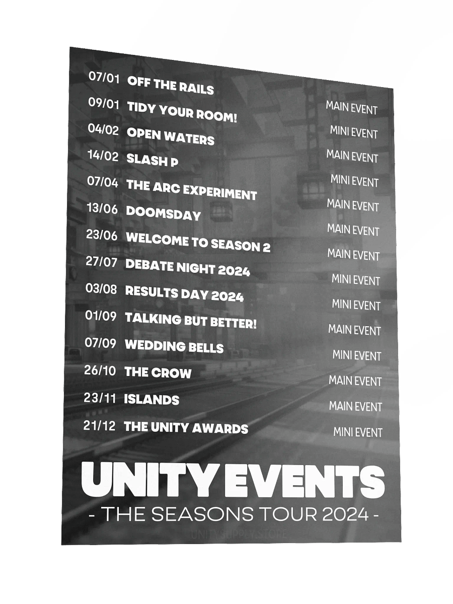 Season 1 & 2 Tour Poster product image (2)