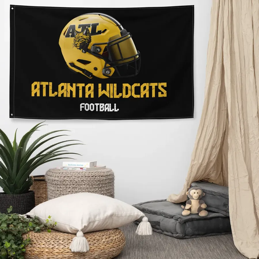 Atlanta Wildcats Team Flag product image (5)