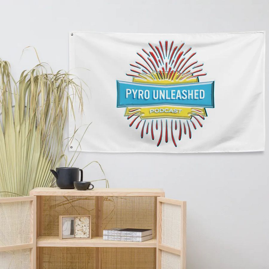 Pyro Unleashed Podcast Flag product image (7)