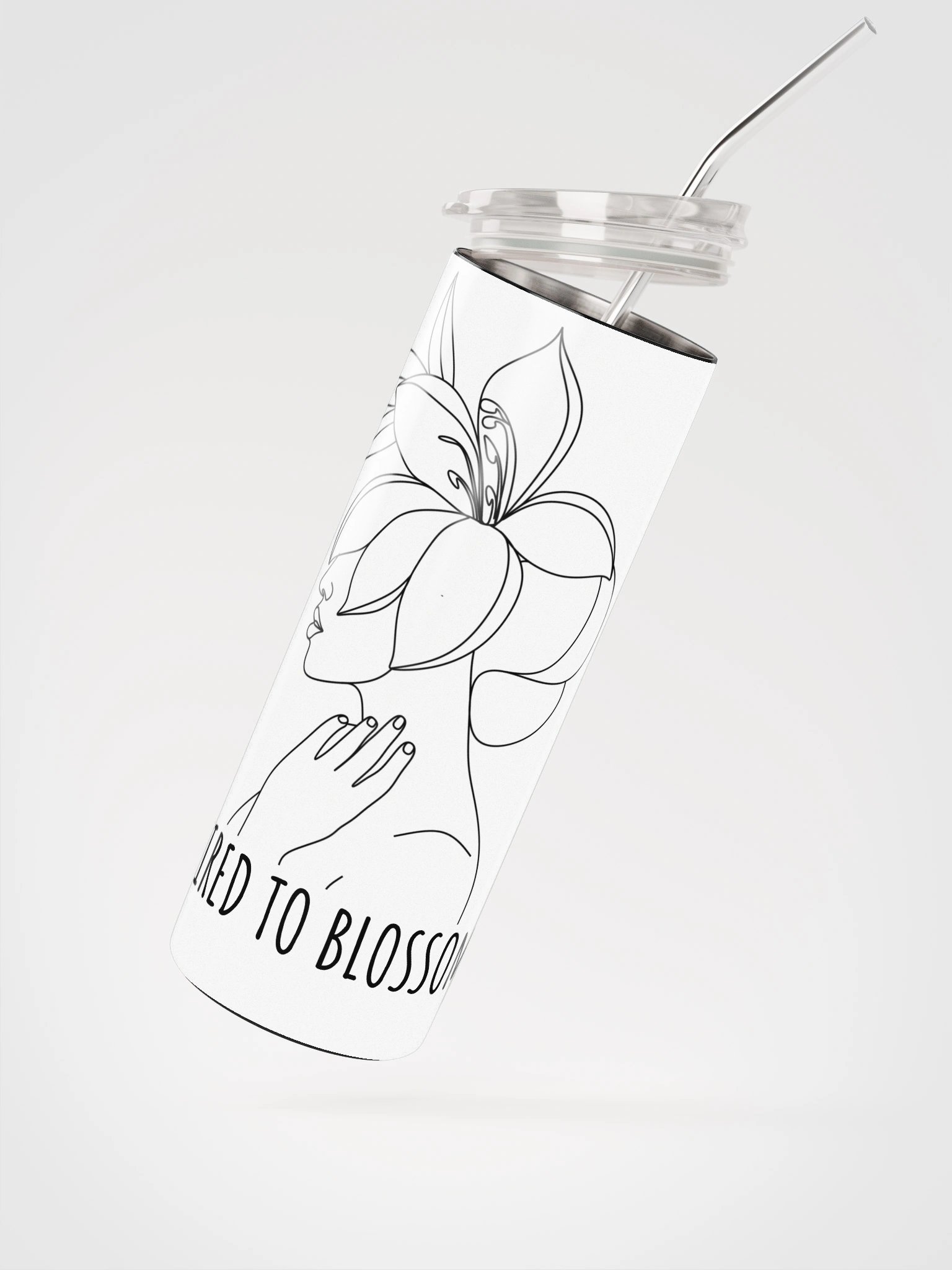 Too Tired to Blossom Tumbler product image (4)