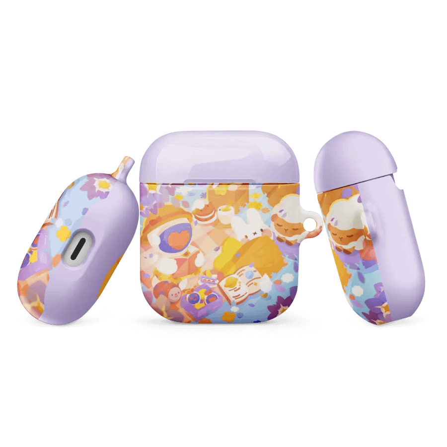 Whimsical Picnic All-Over AirPods® Case product image (9)