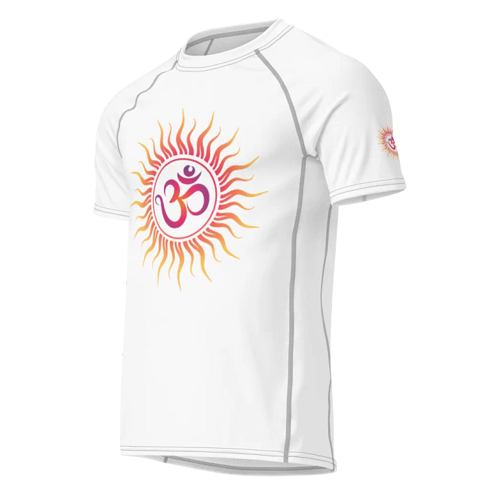 Om Sunburst Men's Rash Guard product image (1)
