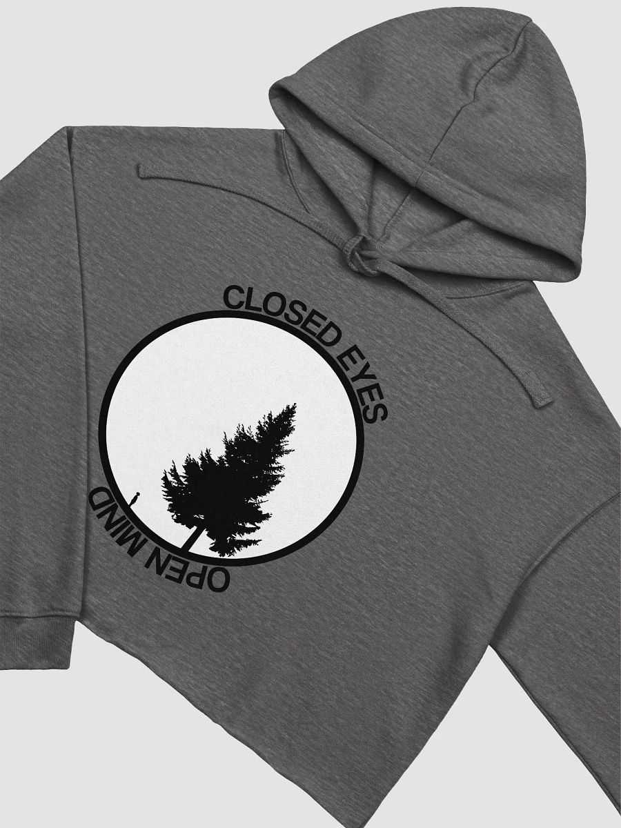 Closed Eyes, Open Mind (Crop Top Hoodie) product image (3)