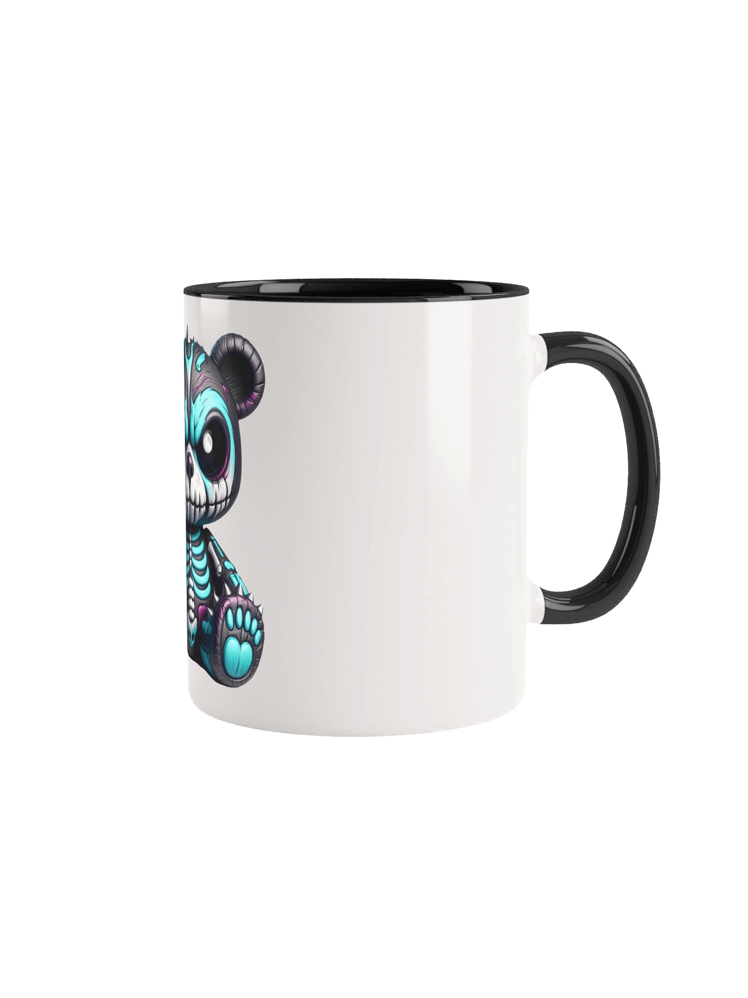 Blue Skeletal Bear Ceramic Mug product image (7)