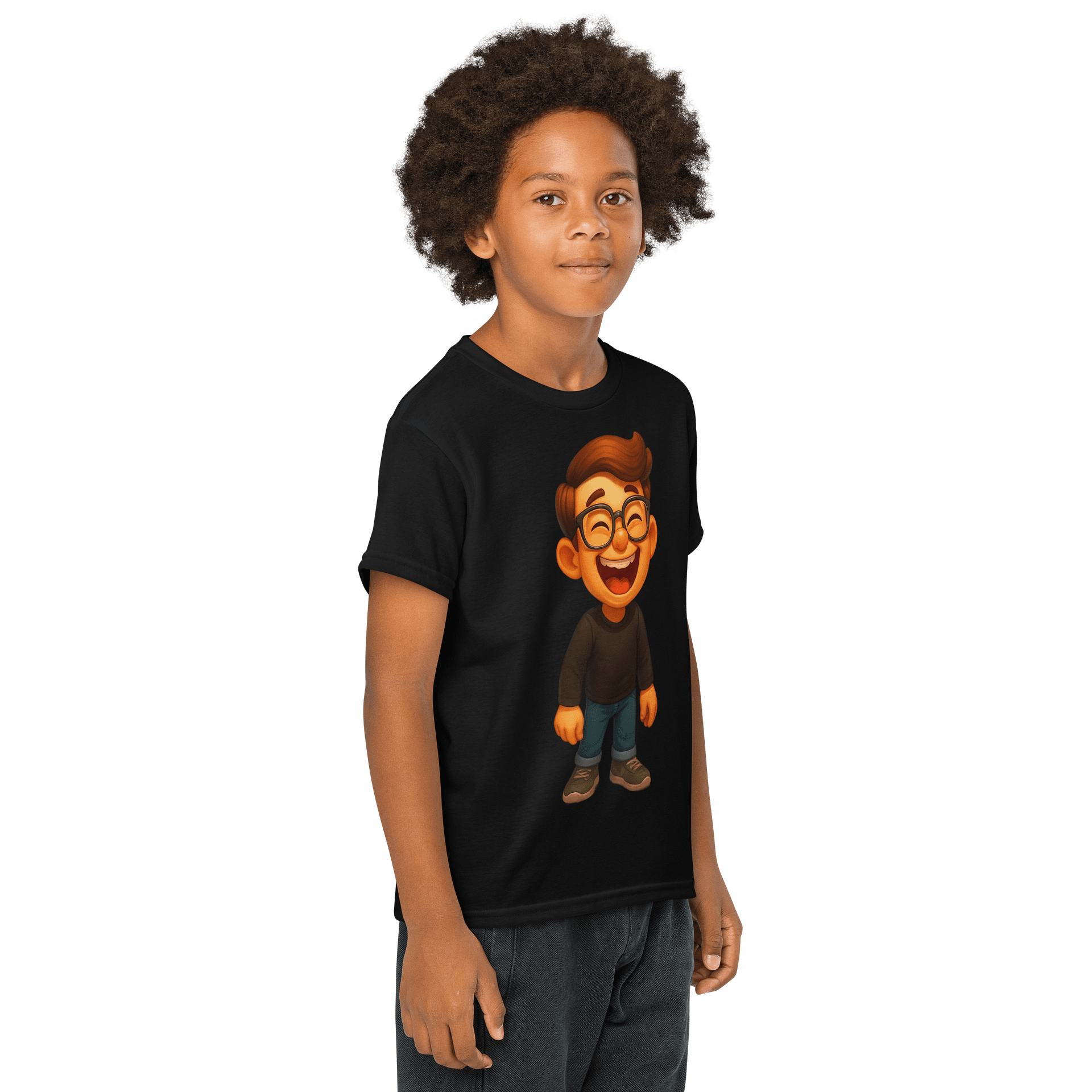 Amin's Big Laugh – Youth Sports Tee | Stars of Deen product image (4)