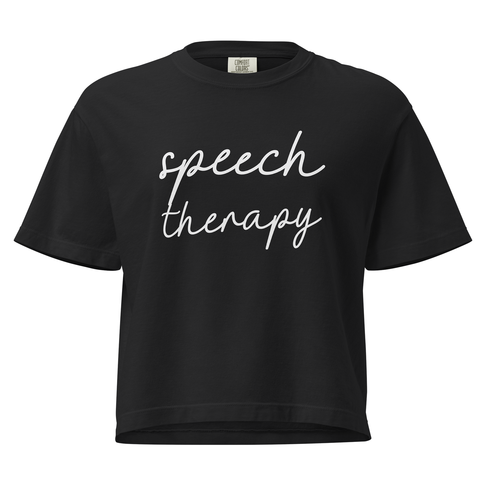 Speech Therapy Comfort Box Tee product image (1)