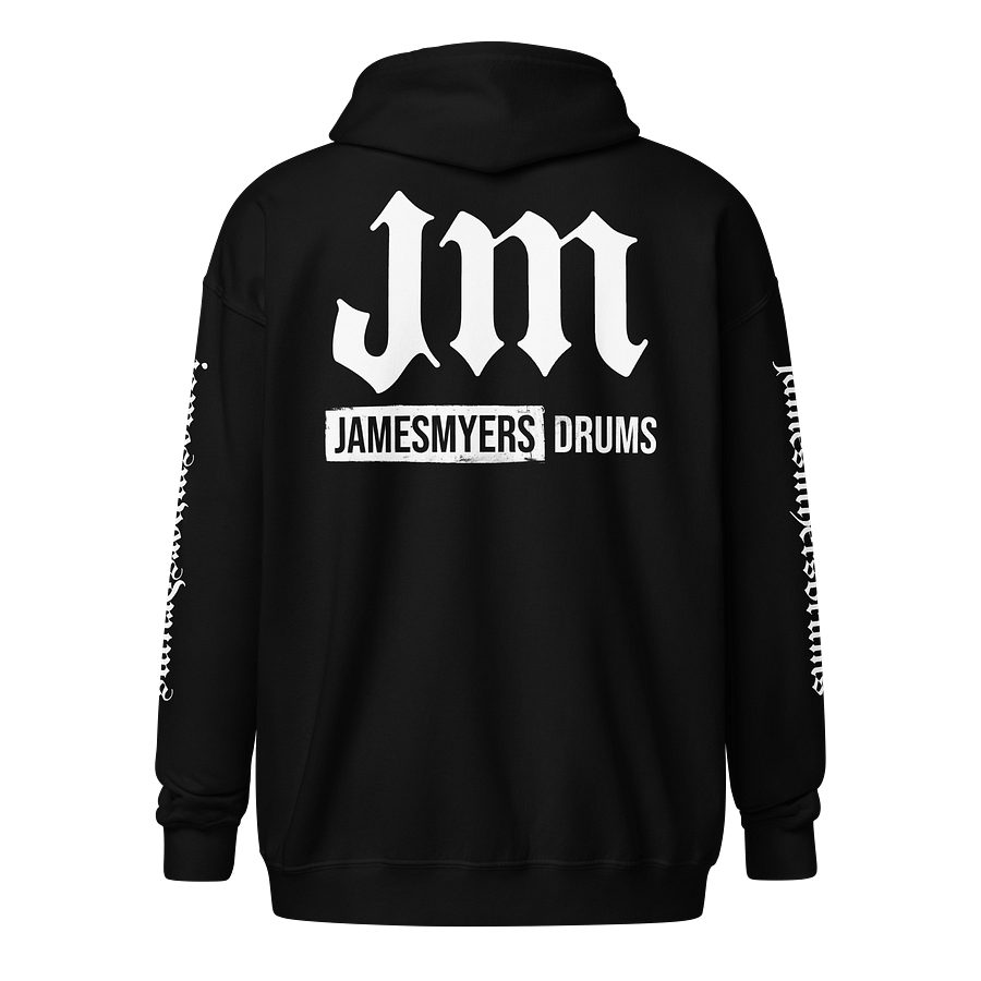 JM - The Beginning - Drum Sticks Skull - Zip-Up Hoodie product image (2)