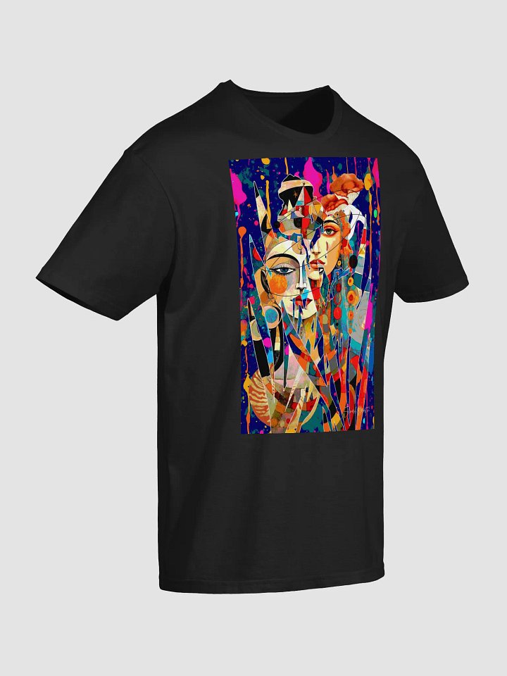 Abstract Faces Unisex T-Shirt product image (4)