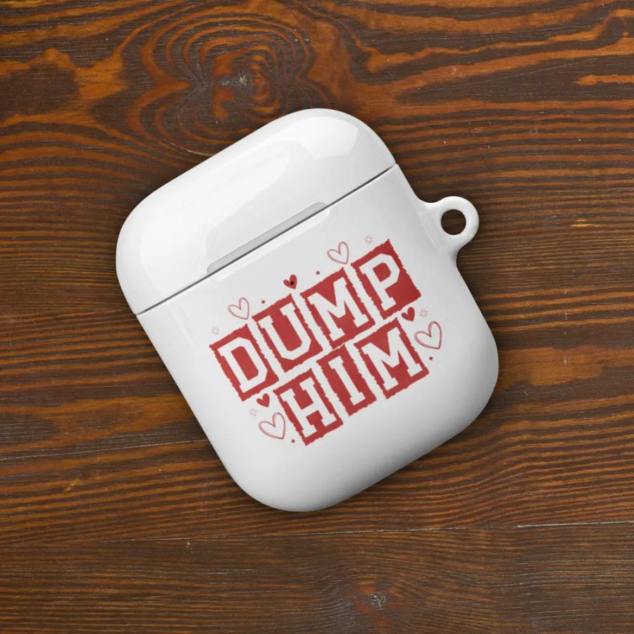 'DUMP HIM' All-Over Print AirPods® Case product image (10)
