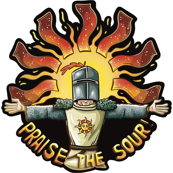 Praise the Sour Sticker product image (1)