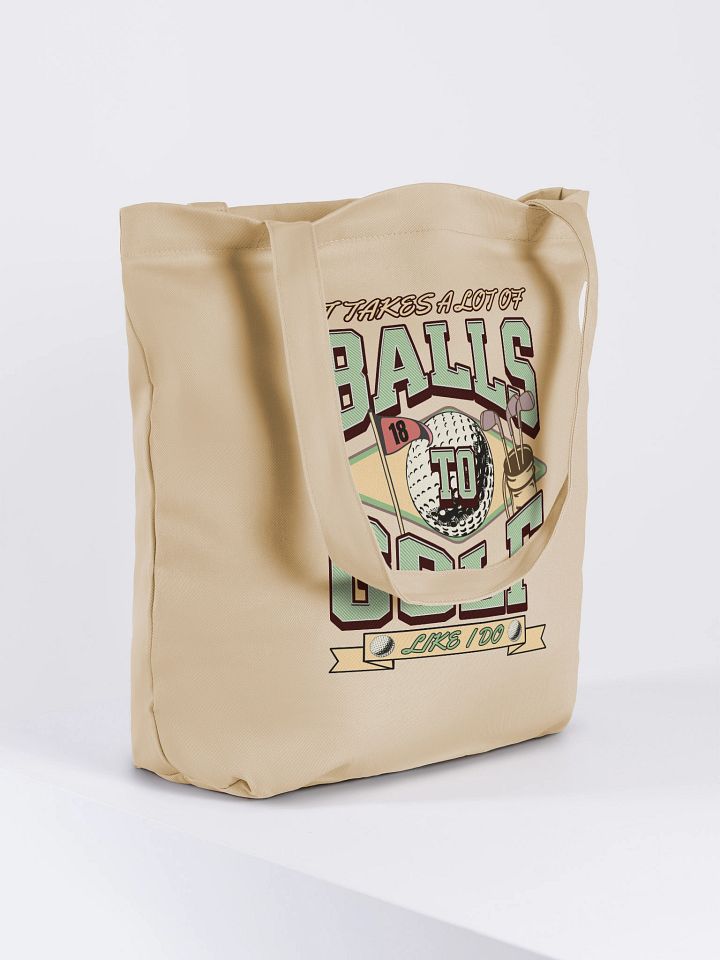 It Takes A Lot Of Balls To Golf Like I Do Golfer Eco Tote product image (4)