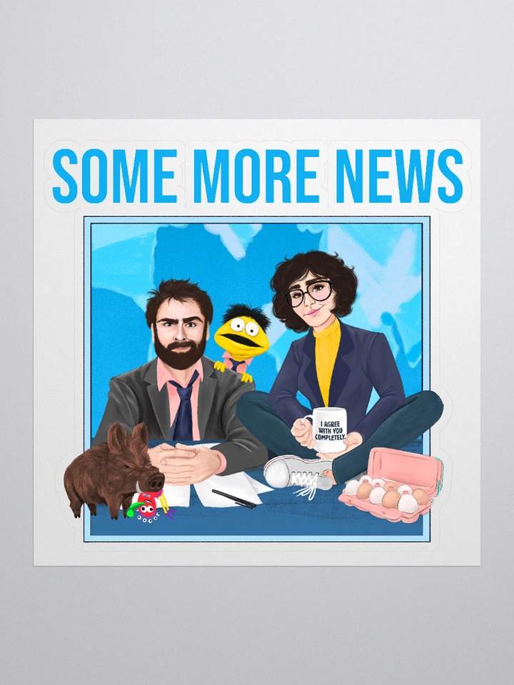 Some More News Team Sticker product image (1)