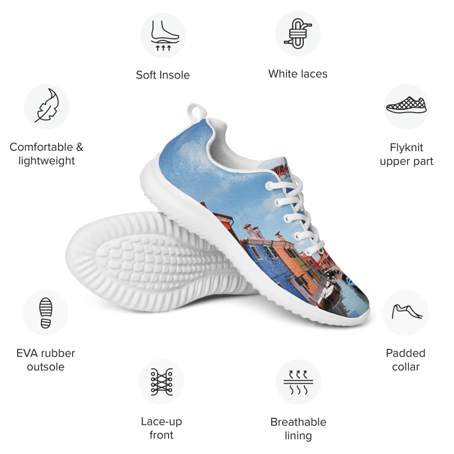 Burano Italy Athletic Shoes product image (4)