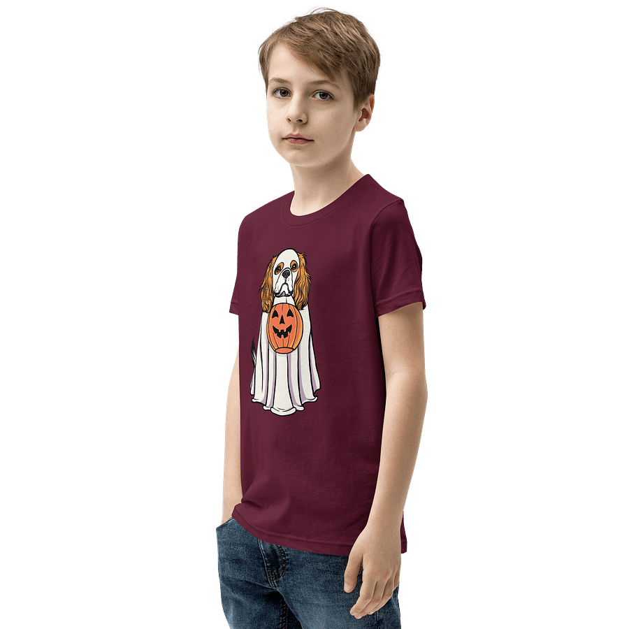 Halloween Cavalier King Charles Spaniel(Blenheim) Youth T-Shirt product image (19)