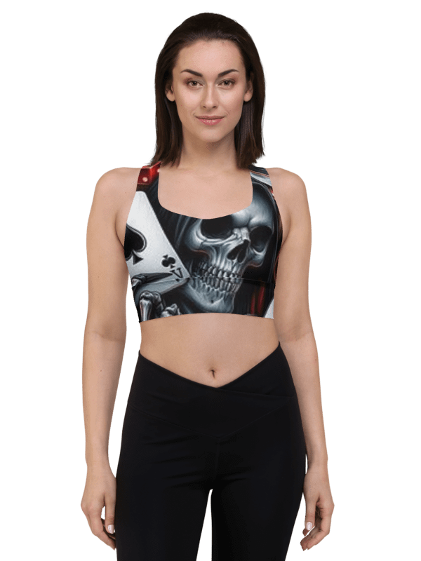 Grim Reaper's Game of Fate Sports Bra product image (1)