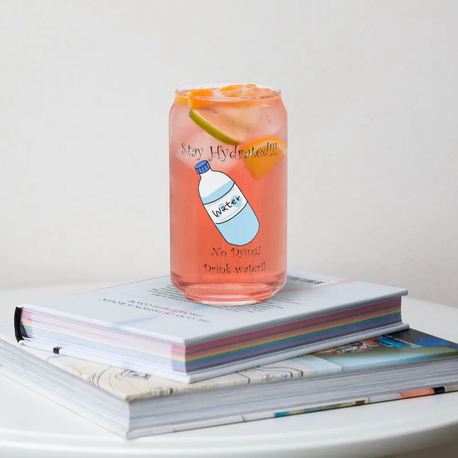 Hydrate! Glass Can Cup product image (34)