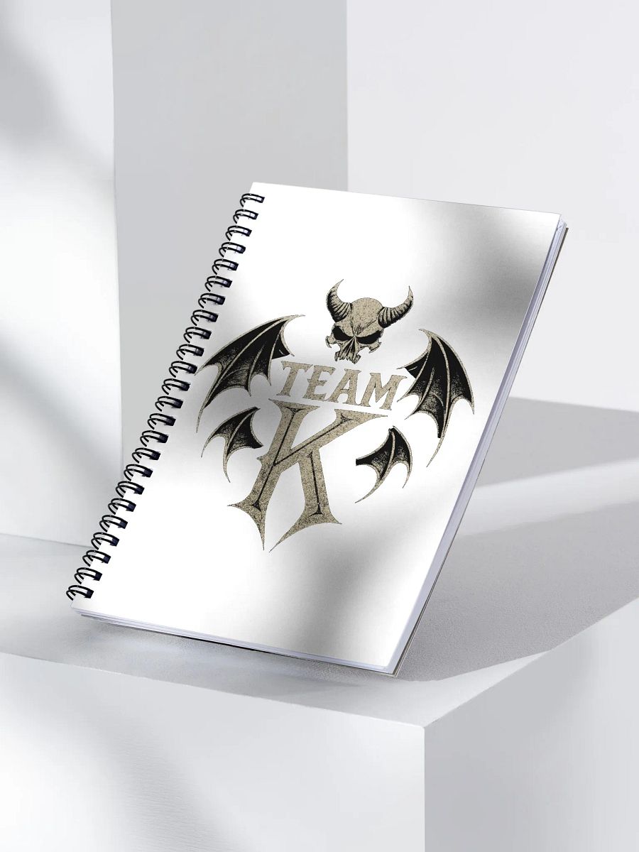 Team K V-3 Spiral Notebook product image (3)