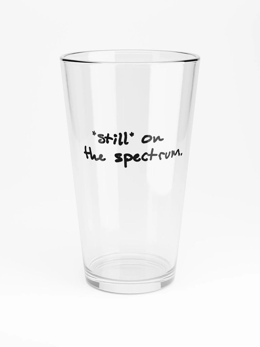 *still* on the spectrum pint glass product image (3)