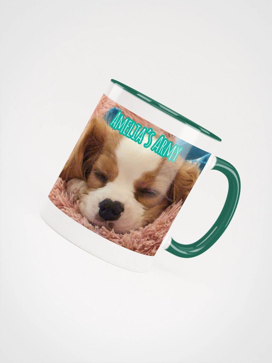 Amelia's Army Coffee Mug with Colored Handle & Interior (your choice) product image (4)