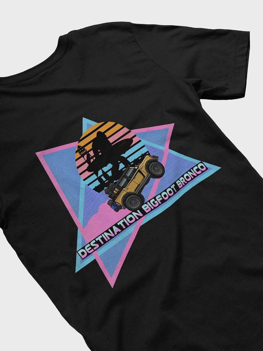 JC Edition Destination Bigfoot Bronco Retro-Inspired T-Shirt (Black) product image (4)