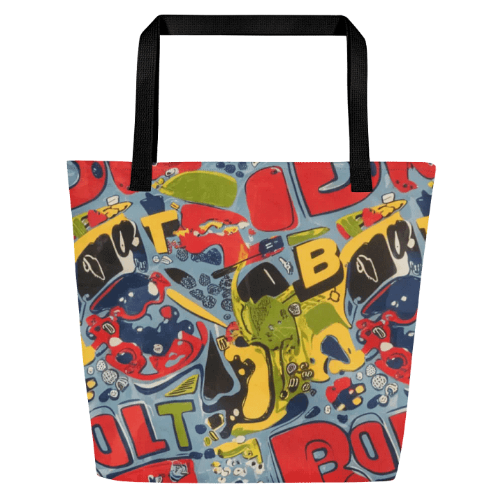 Vibrant Comic-Inspired Graffiti Typography – BOLT!" product image (1)