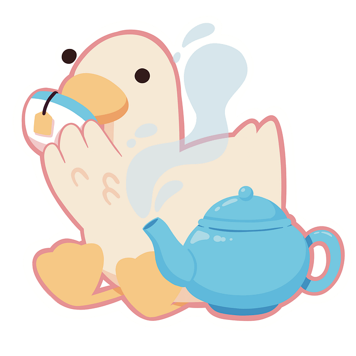 Goose Tea Sticker product image (1)