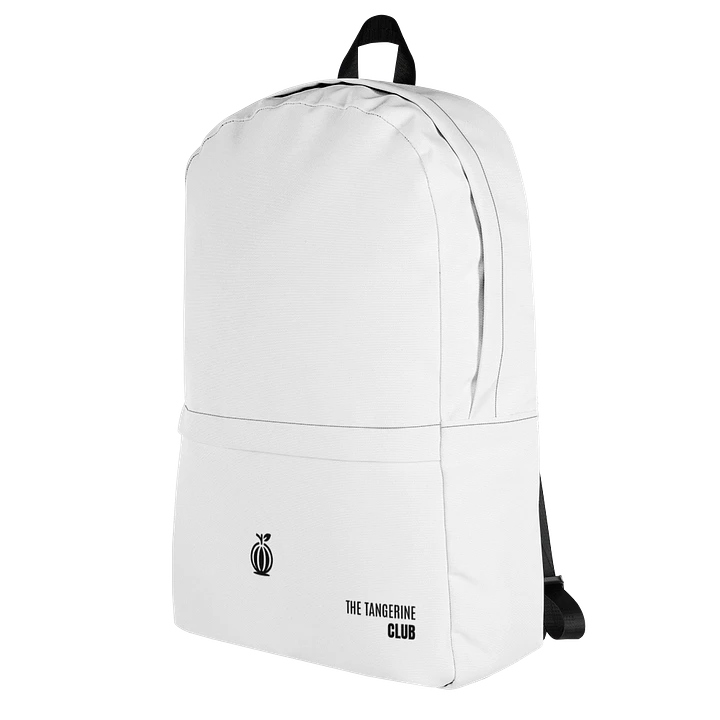 TTC Minimalist White Backpack 15'' laptop product image (1)