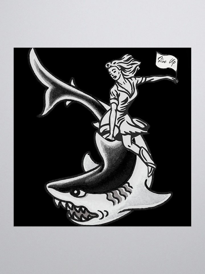 Shark Rider Sticker product image (4)