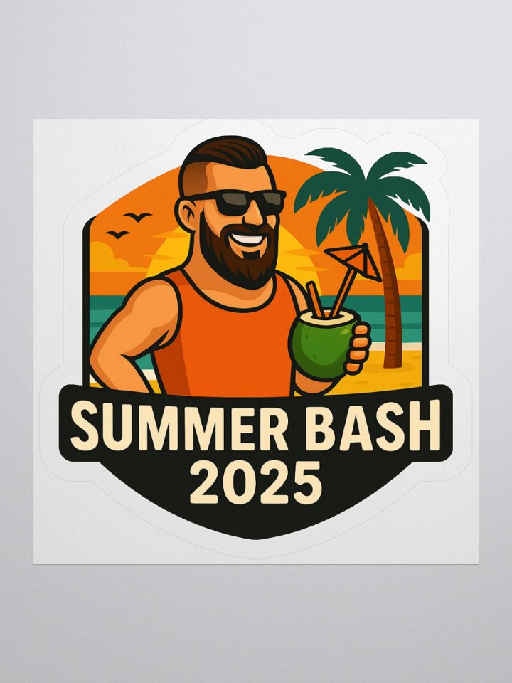 Summer Bash High King 2025 Sticker product image (2)