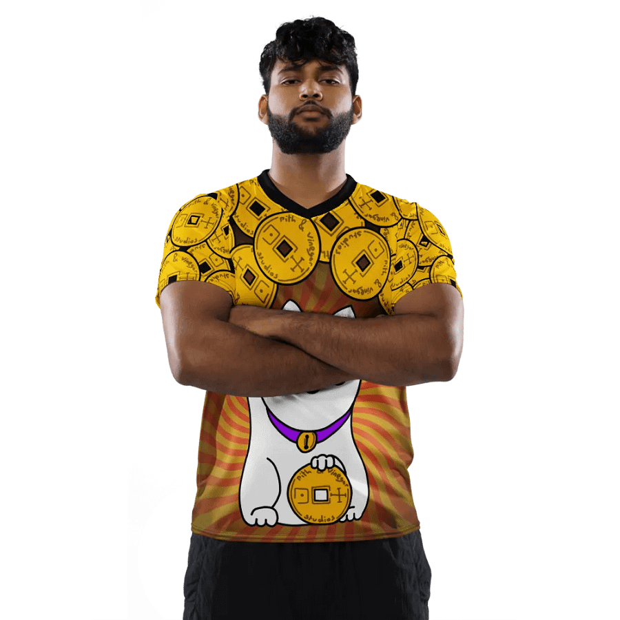 Maneki neko sports jersey product image (3)