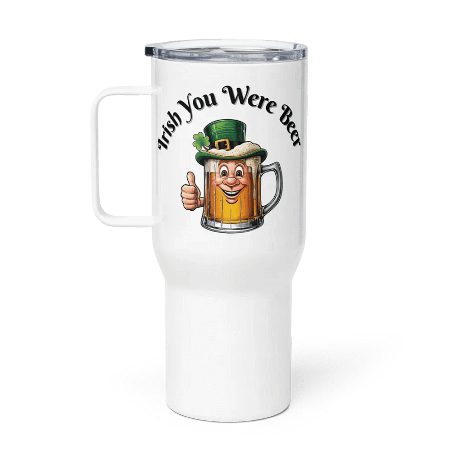Irish You Were Beer Travel Mug product image (4)