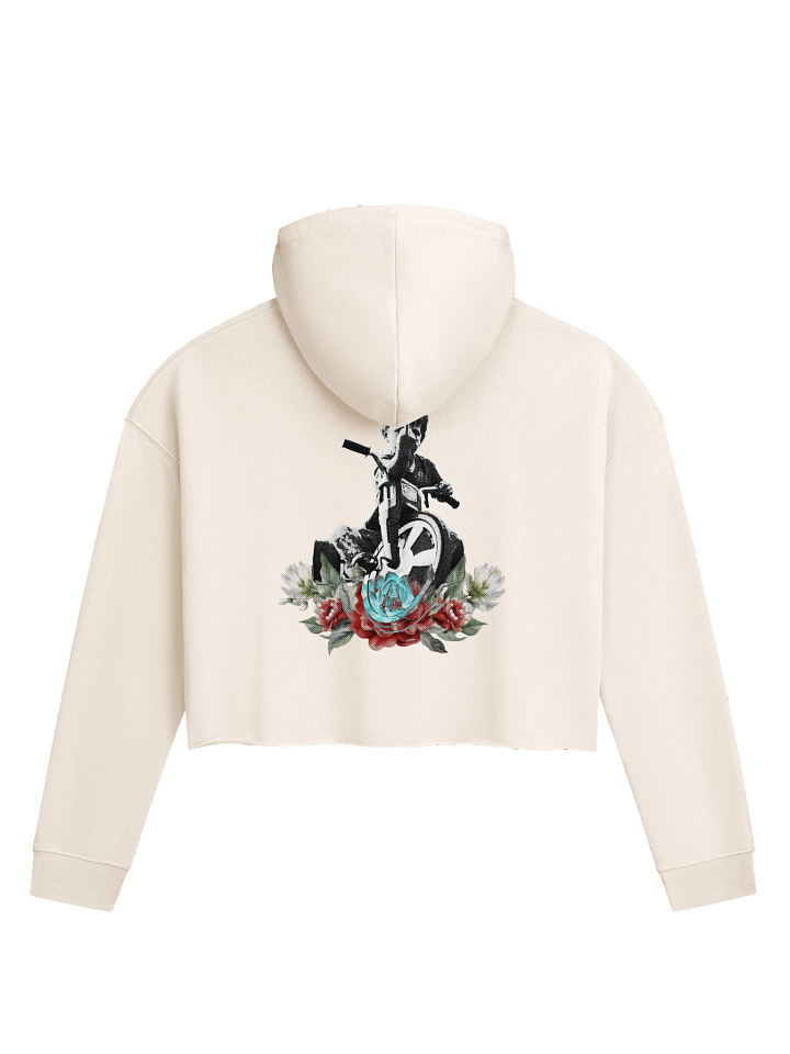 DUAHAUS SOCIETY – “Hidden Bloom” Cropped Hoodie product image (8)
