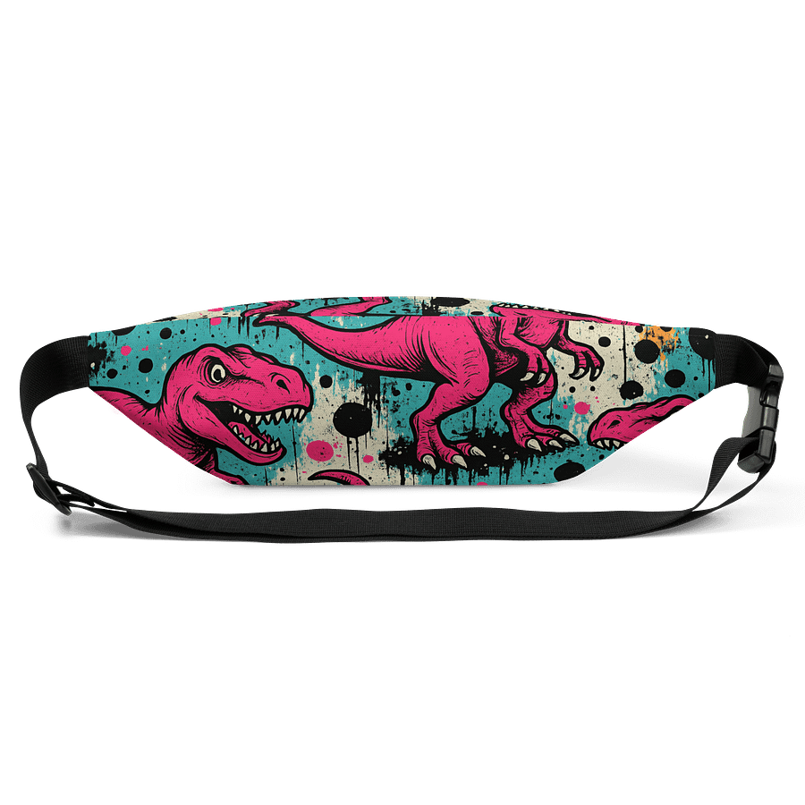 T-Rex Paint Neon Graffiti Pop Art - Fanny Pack product image (3)