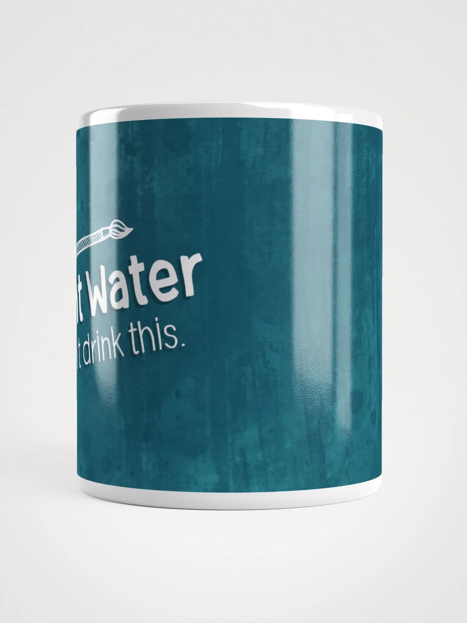 Paint Water Caution Mug product image (2)