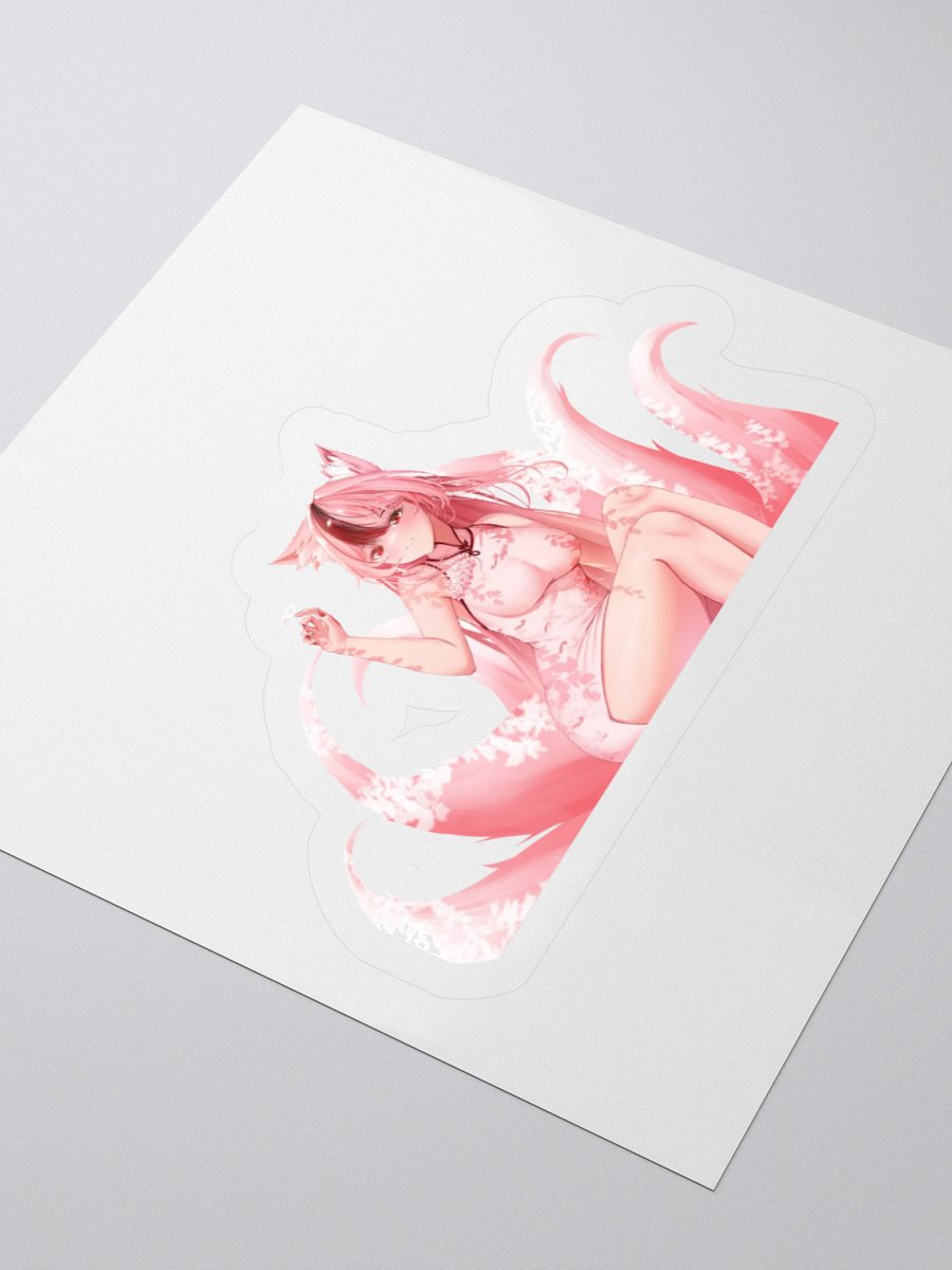 Foxy Pink Anime Kiss Cut Stickers product image (7)