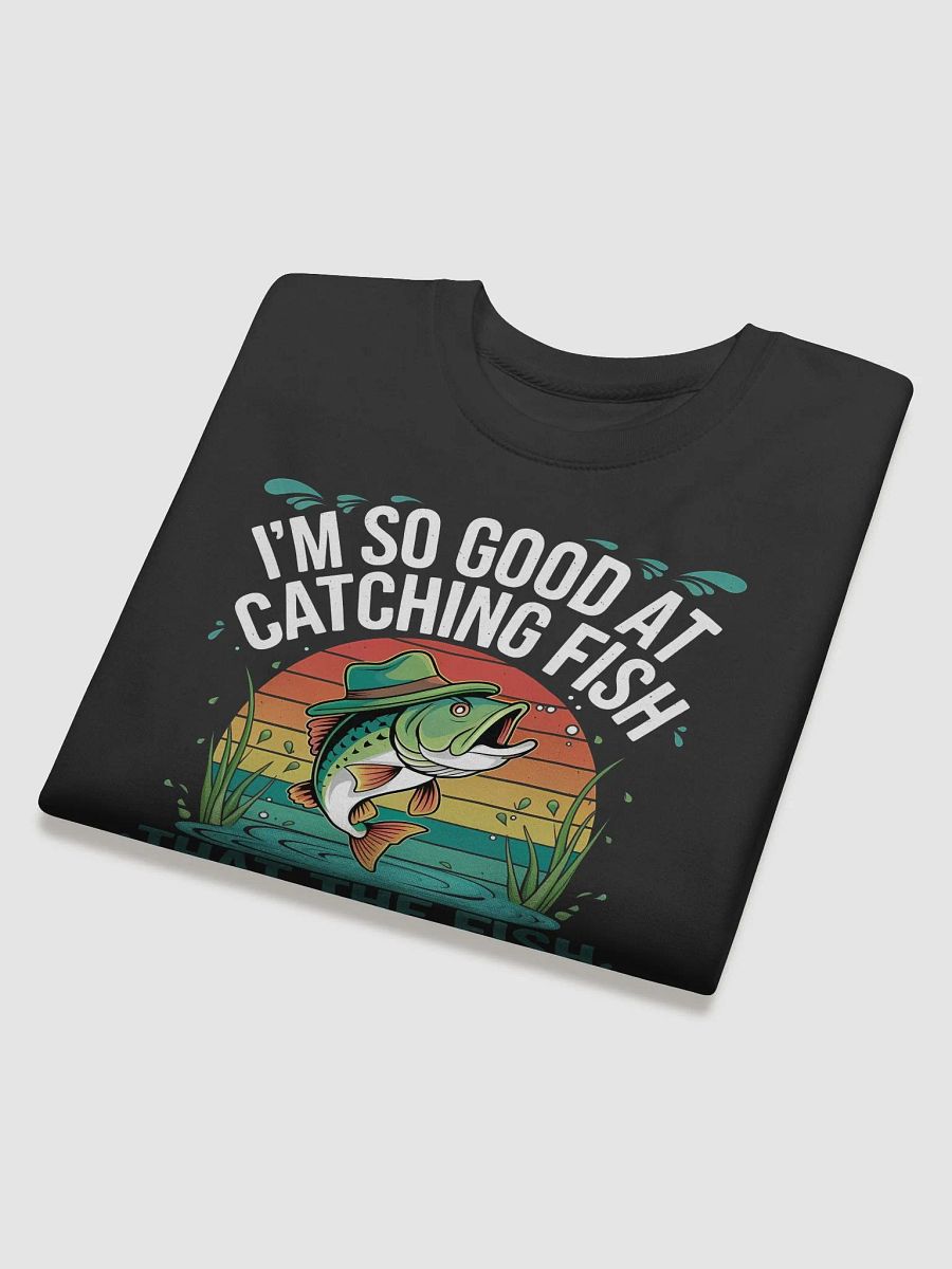 Funny Fishing Design – Fish Tell Stories About Me Sweatshirt product image (23)