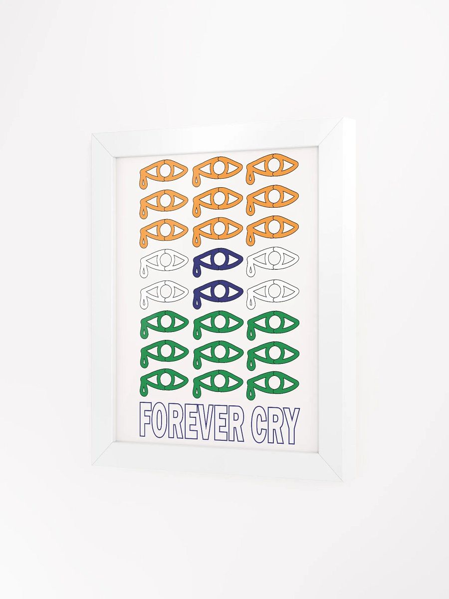 India - Forever Cry - Framed High-Quality Matte Poster product image (3)