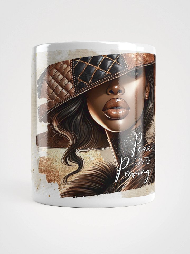 Peace Over Proving – Affirmation Mug (Note to Self Series) product image (1)