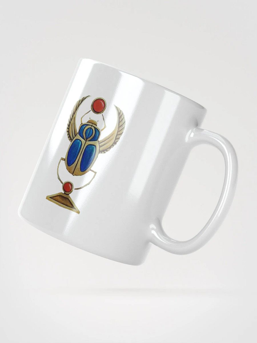 Egyptian Scarab Mug (White) product image (5)