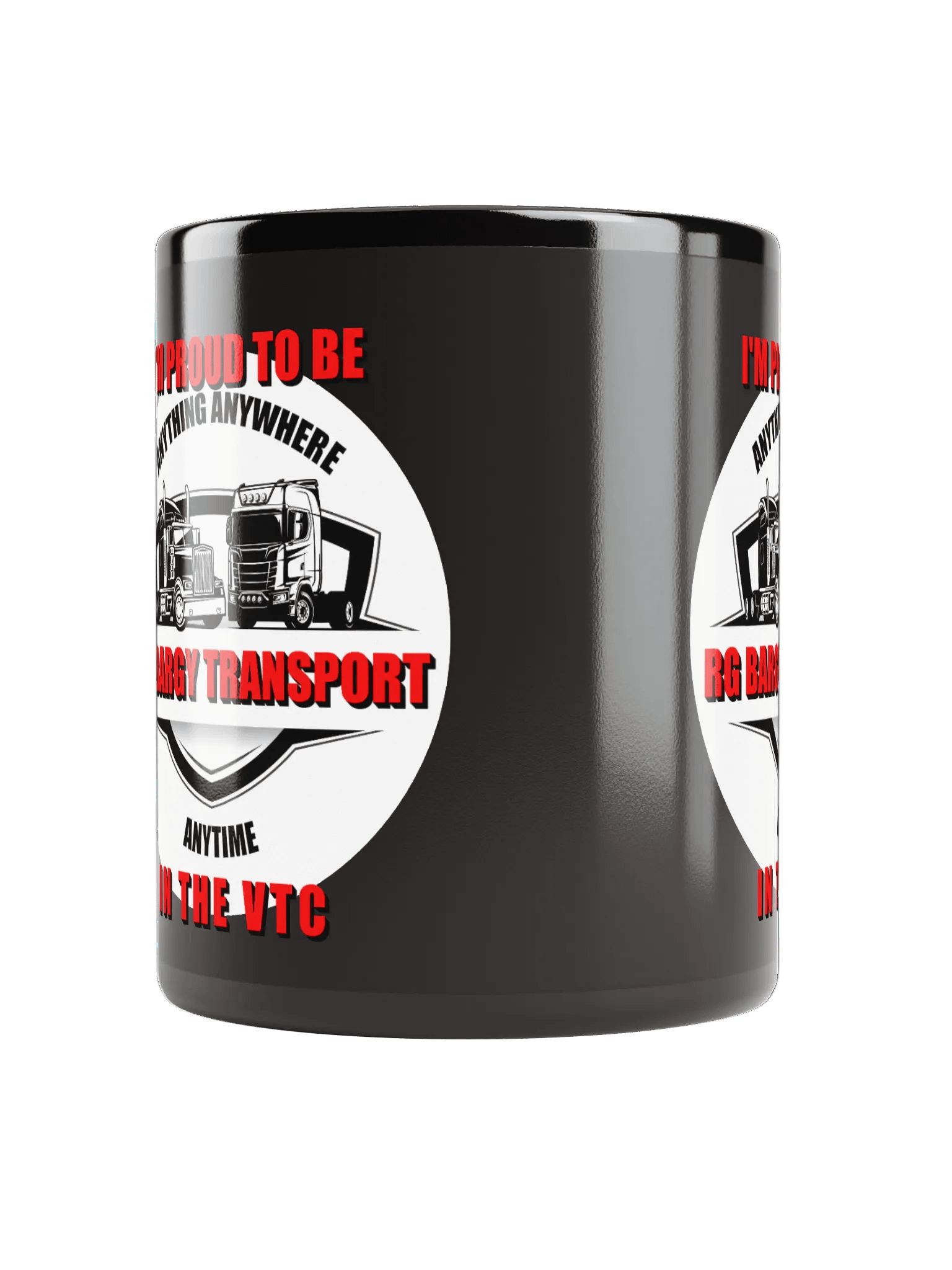 RG Bargy Transport Black Glossy Mug product image (5)