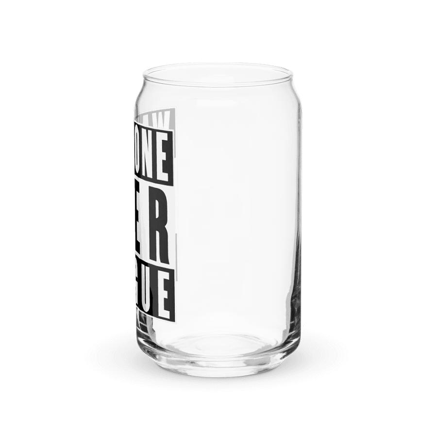 Warzone Beer League (Straight Outta) - Beer Can Glass product image (9)