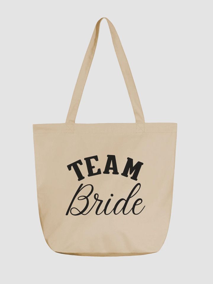 Chic Team Bride Eco Tote Bag product image (1)