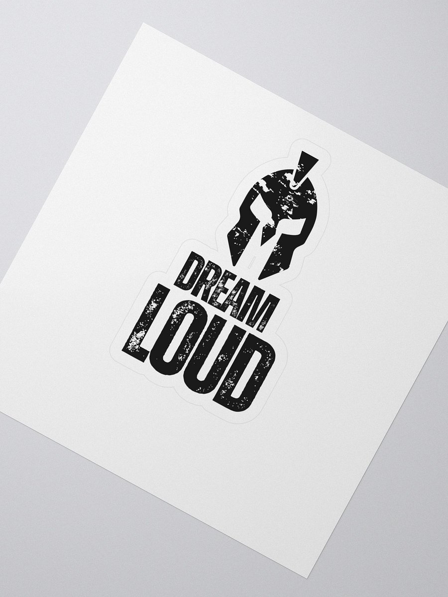 Dream Loud - Helmet - Sticker product image (2)