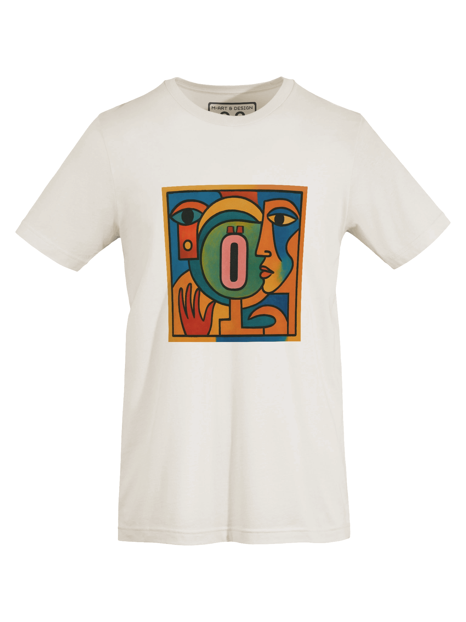 Överthink Tee, Picasso-Inspired Abstraction - M-Art & Design product image (66)