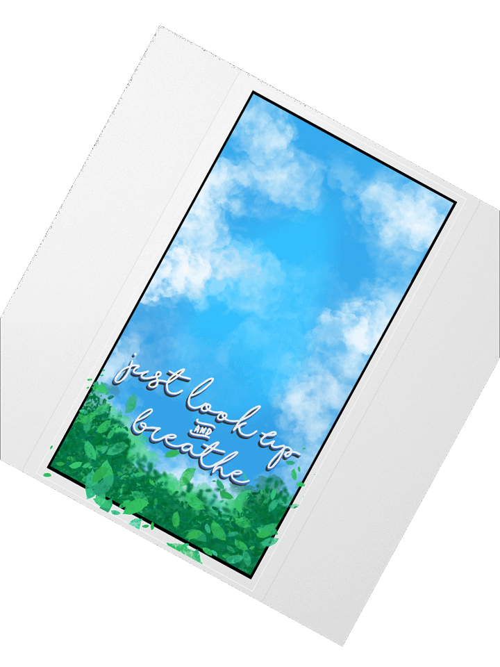 Just Look Up sticker product image (2)